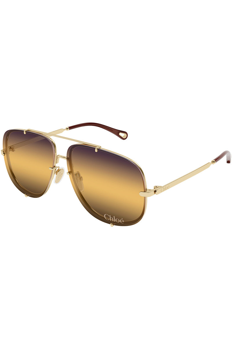 CHLOE CARAVAN TRIPLE GRADIENT SUNGLASSES