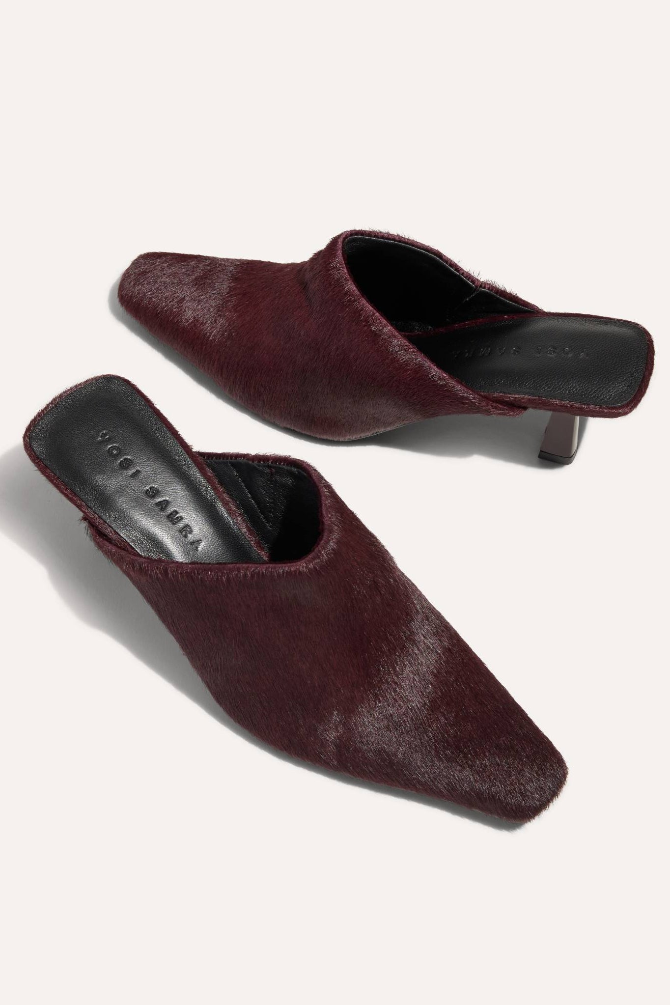 CHELSEA CALF HEELED MULE