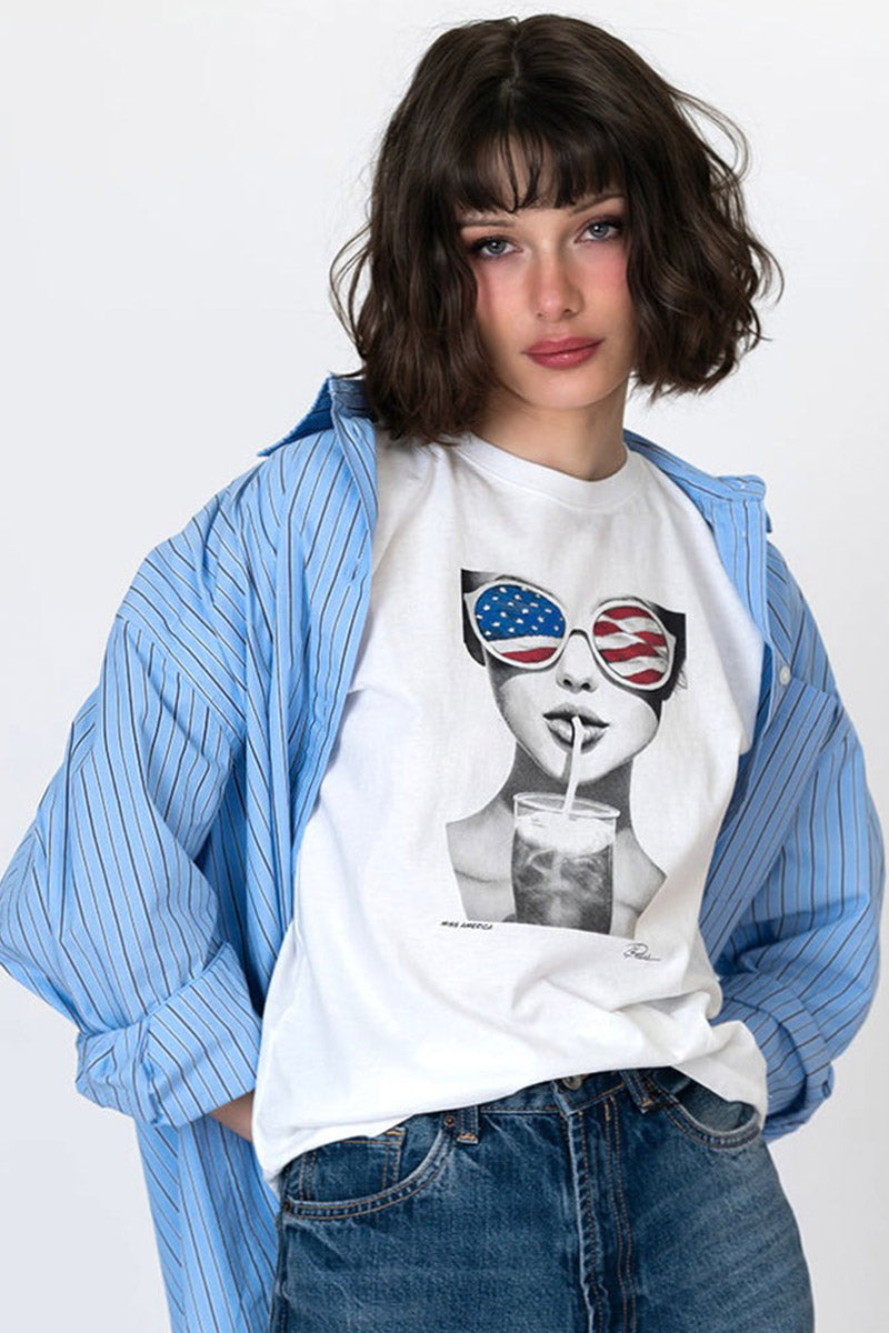 MISS AMERICA MUSHIE TEE