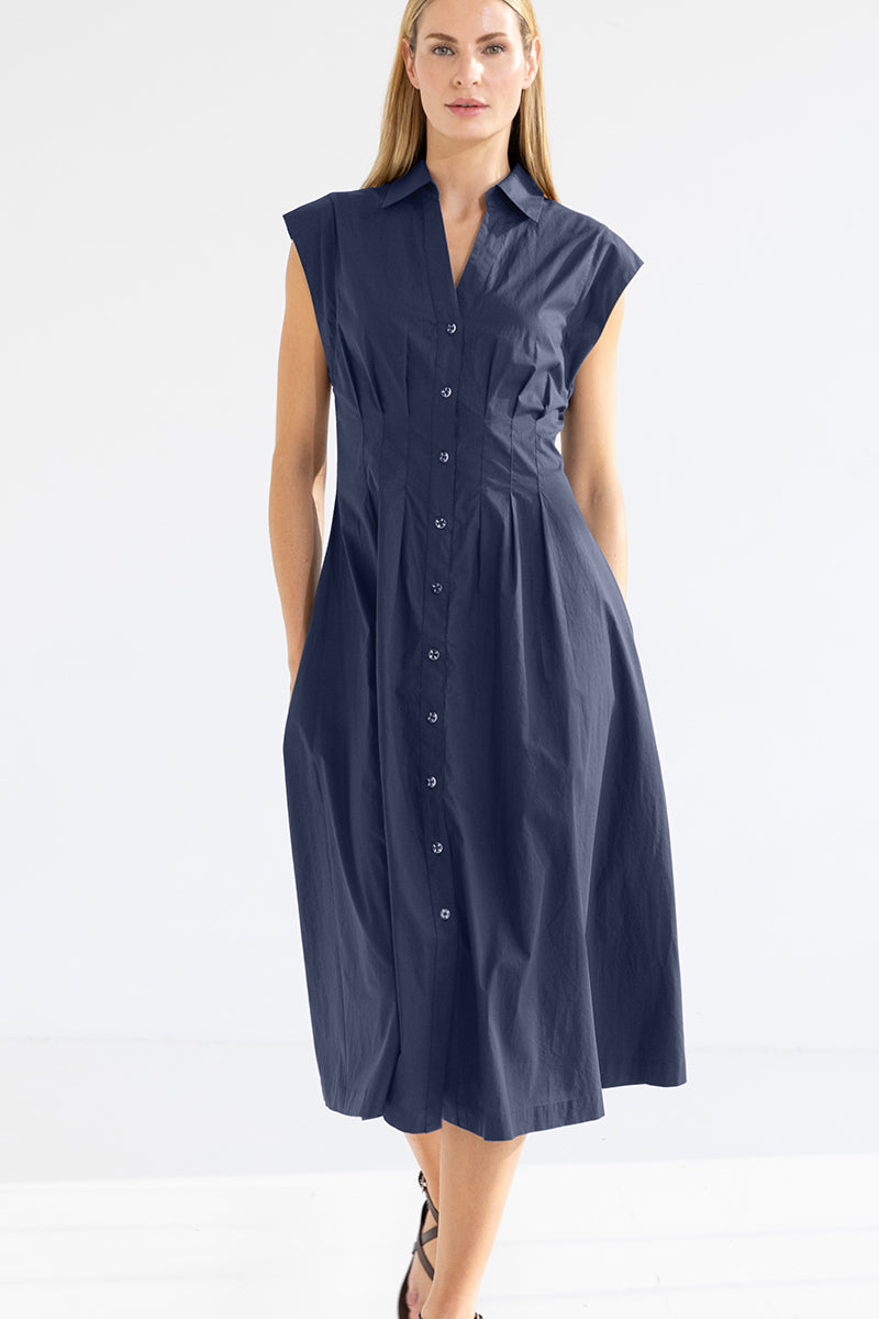 GO FIT AND FLARE DRESS