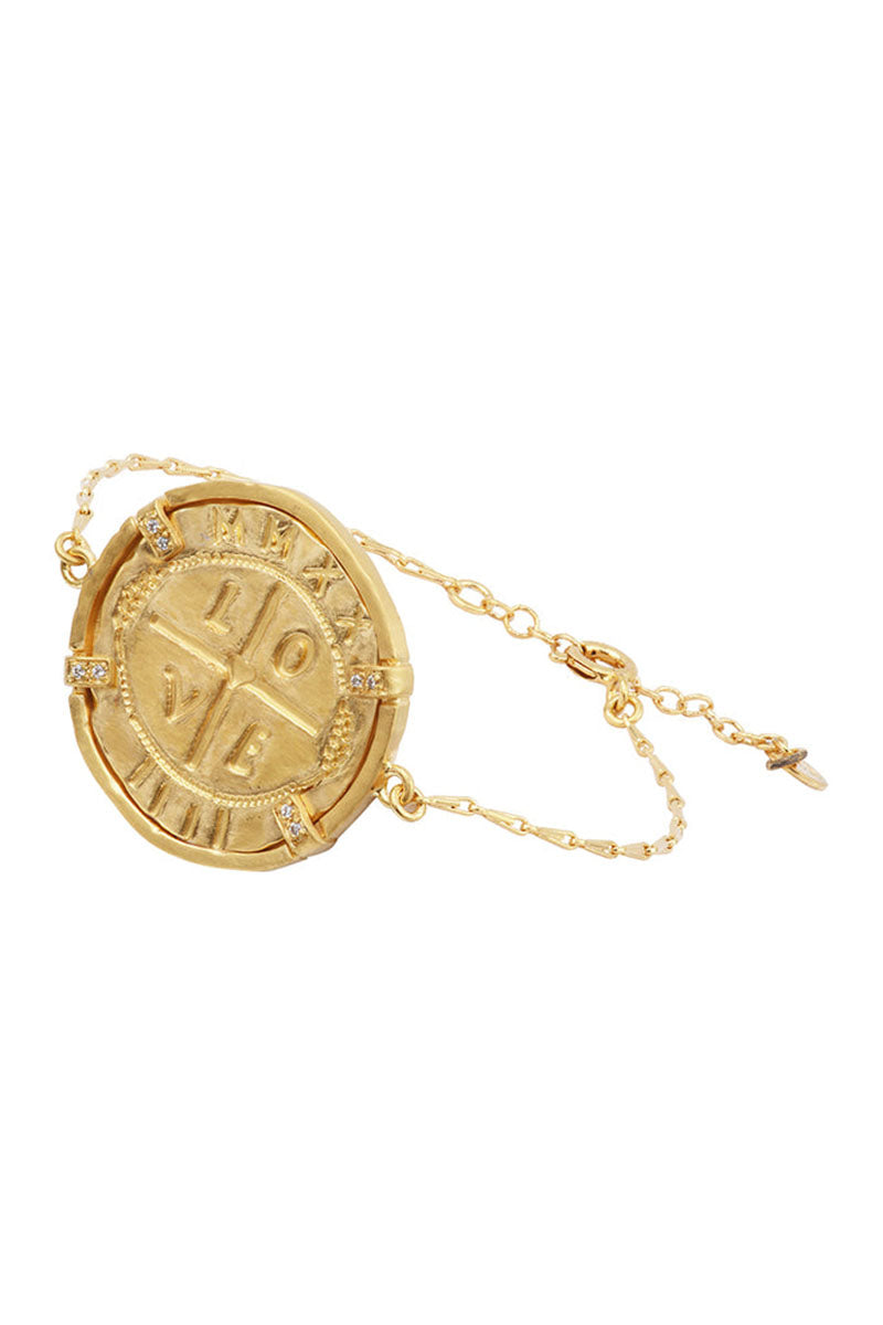 DENISE MEDALLION BRACELET