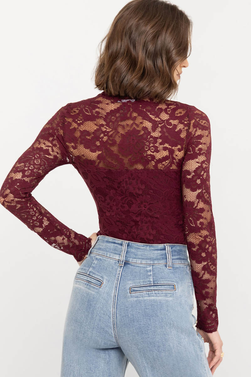 CLAYTON LACE TOP
