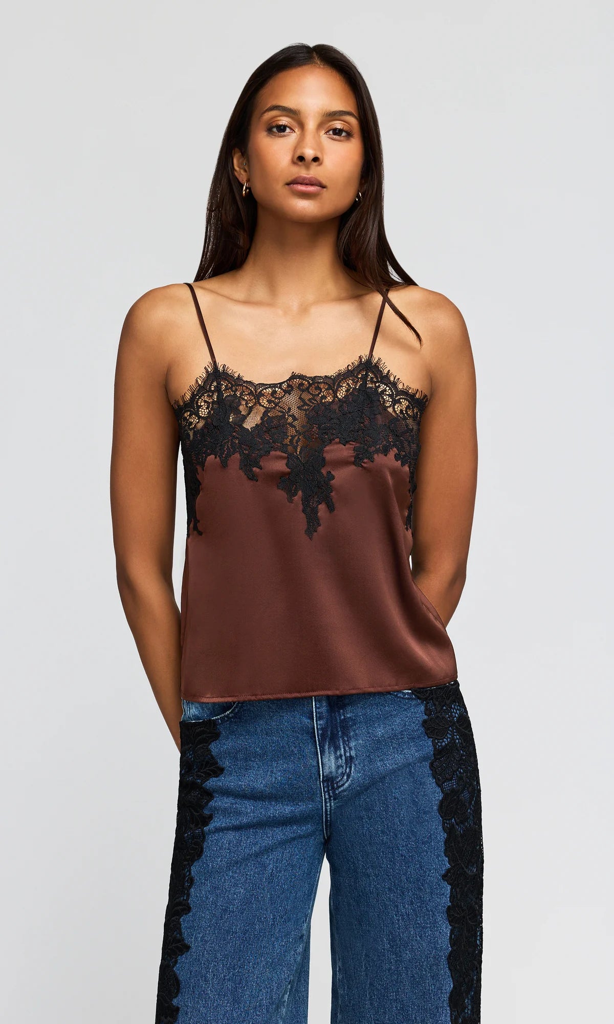 ALIZA LACE COMBO CAMI