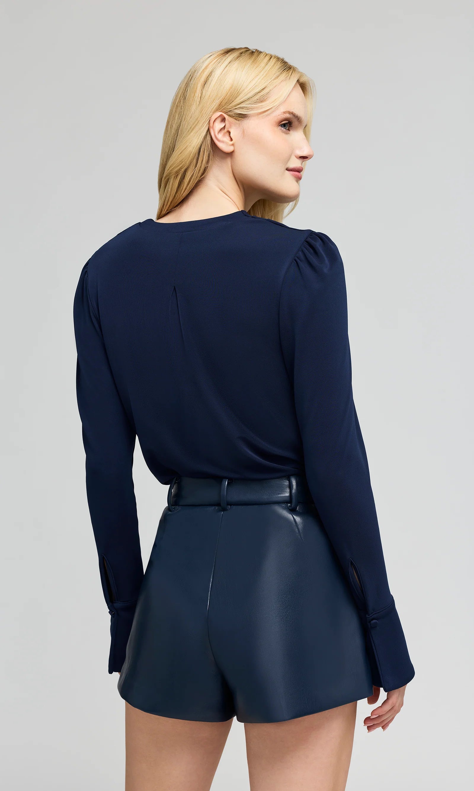ELIO MATTE JERSEY BODYSUIT