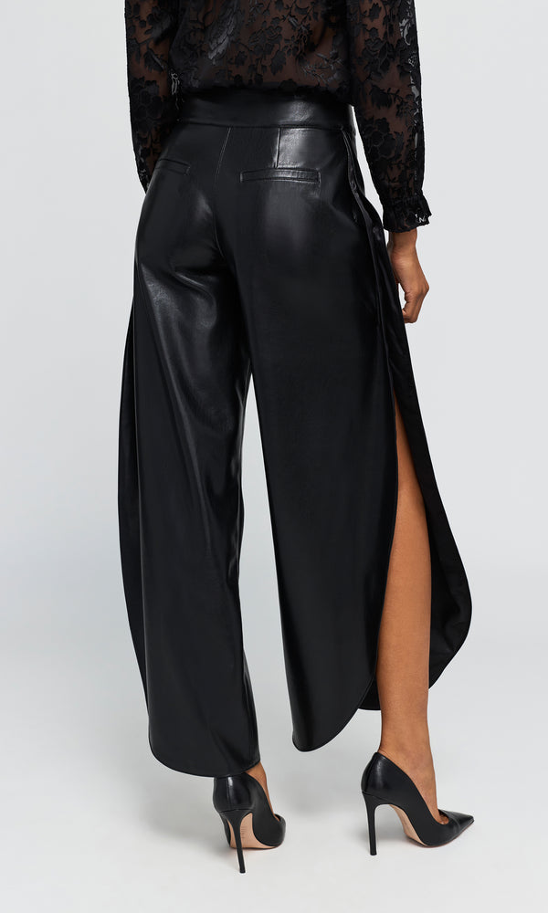 KEIKO VEGAN LEATHER PANTS