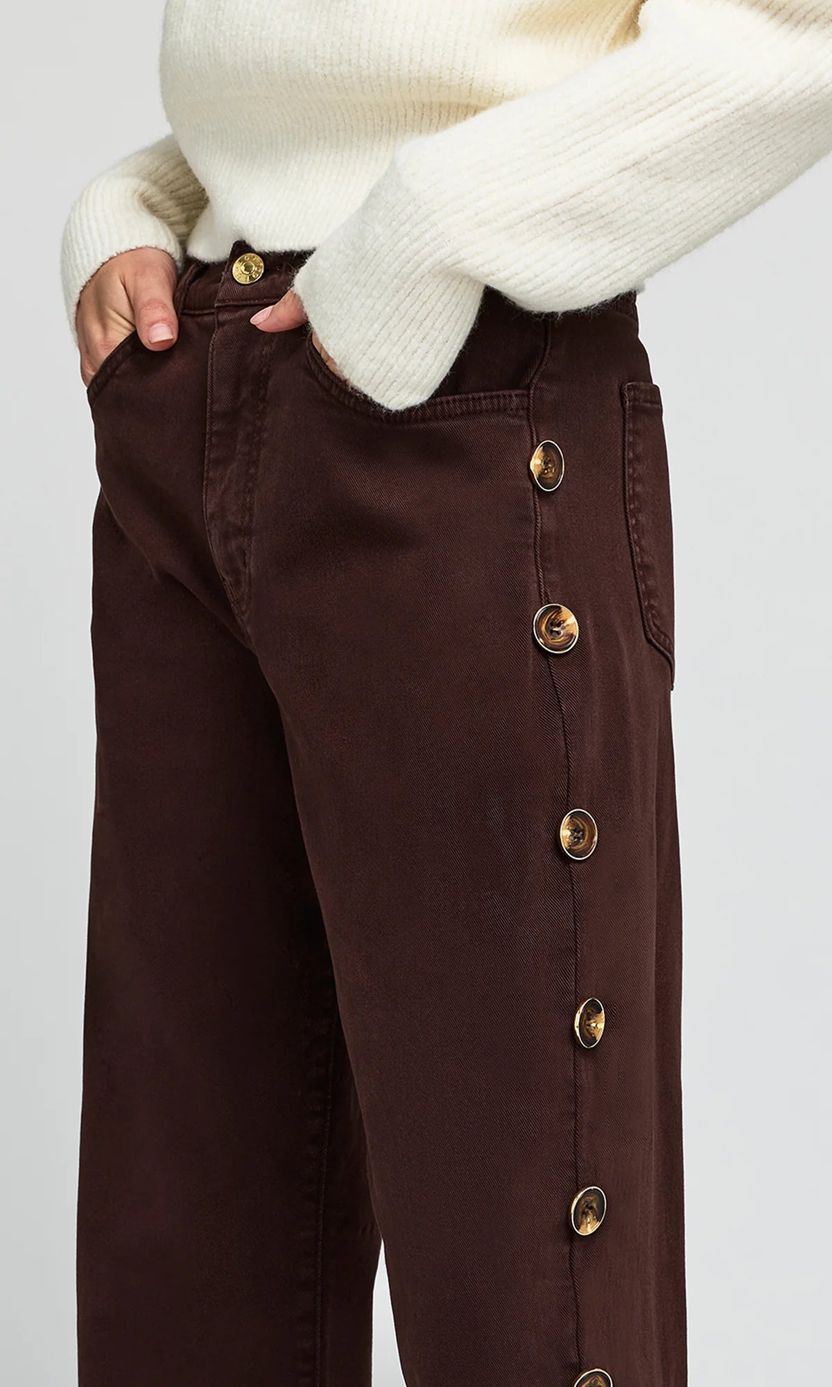 LARK BUTTON JEANS