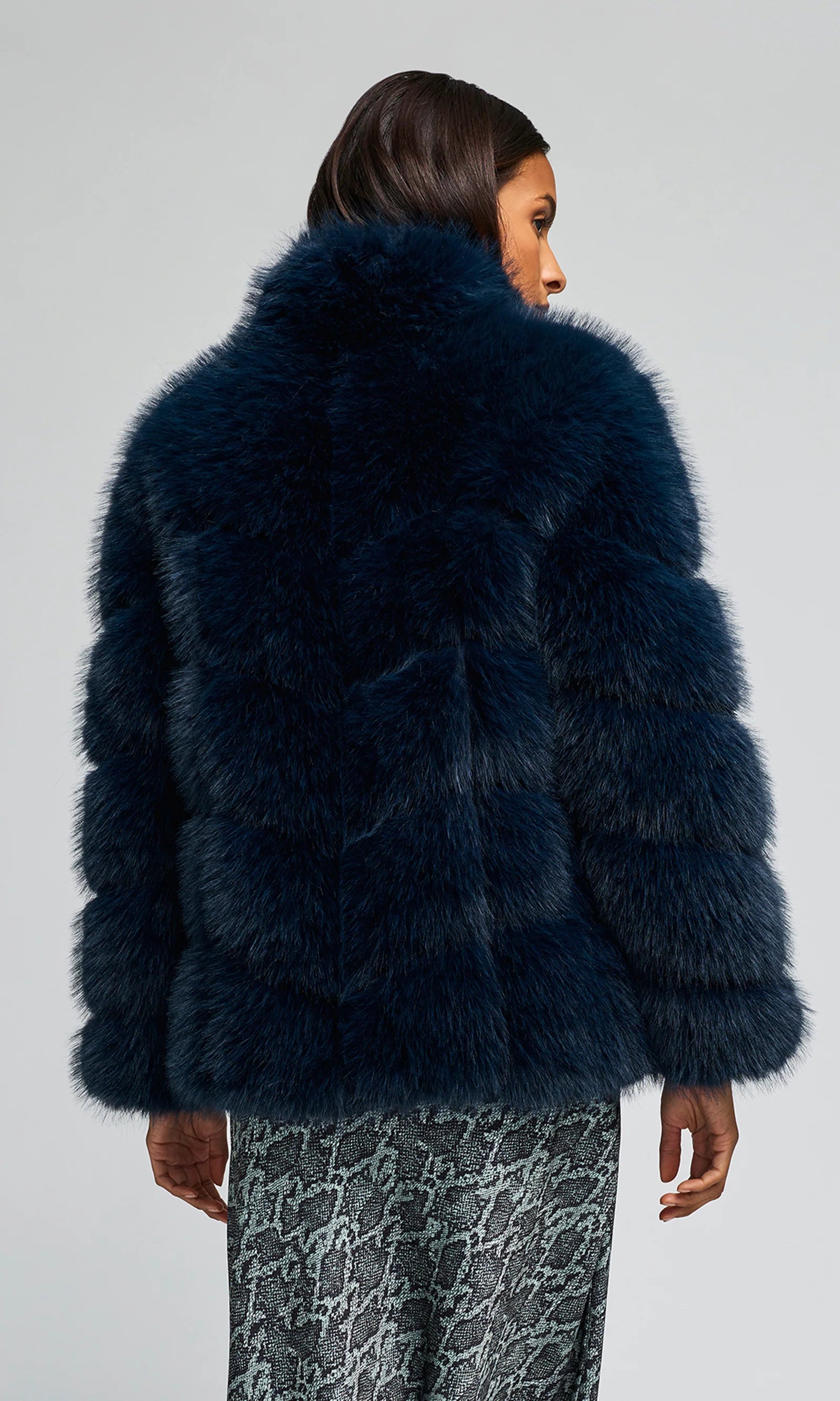 LOUISA FAUX FUR JACKET