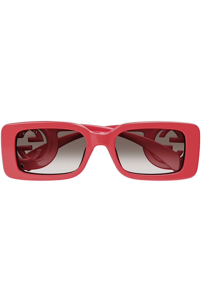 Gucci GG1425S Rectangle Sunglasses | Fashion Eyewear