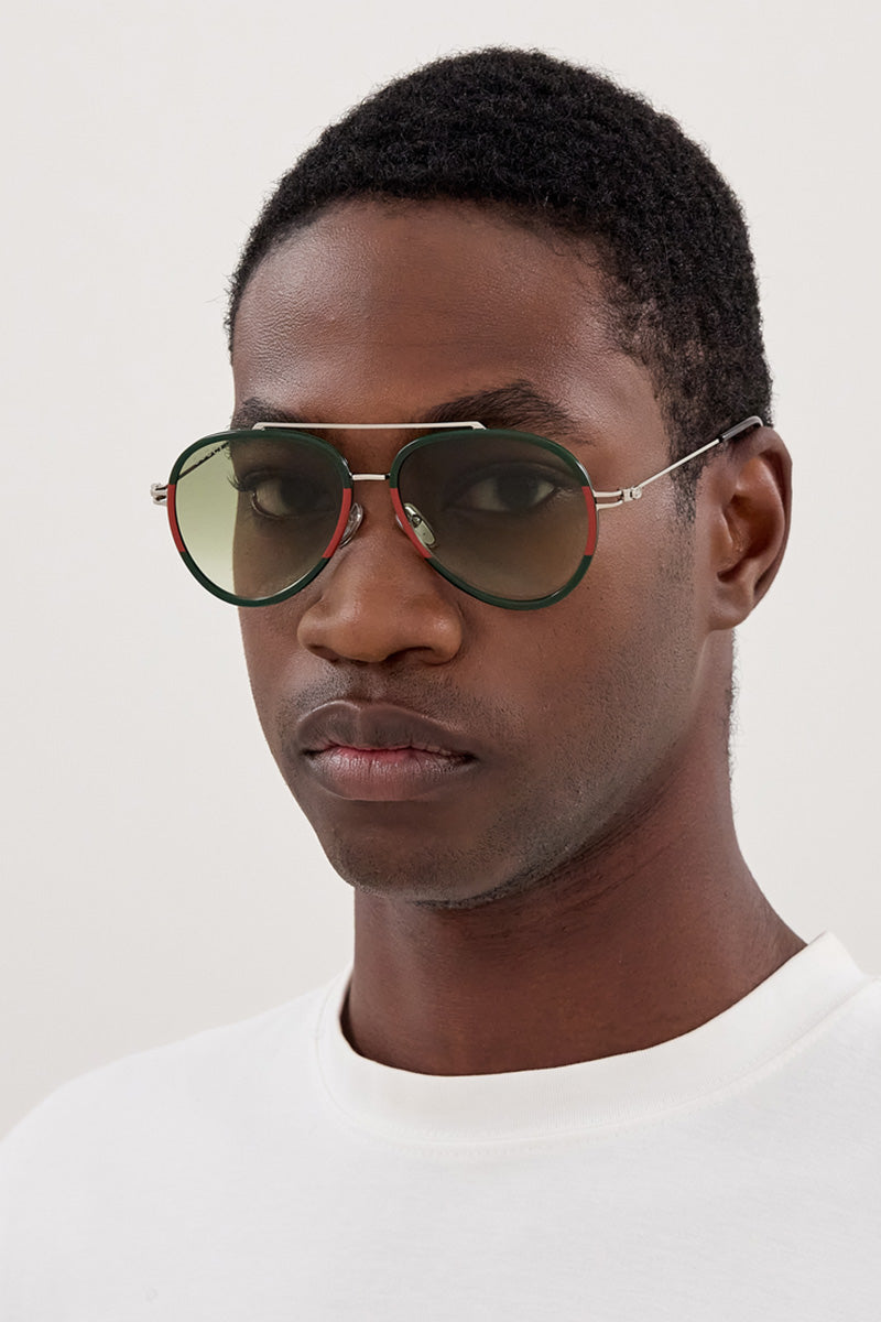 GUCCI PILOT SUNGLASSES