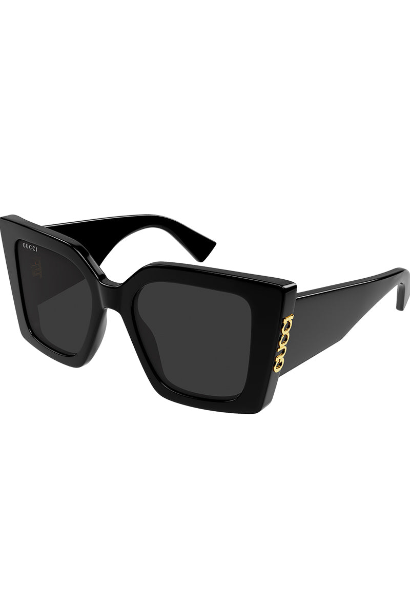 GG BOLD WIDE CAT EYE SUNGLASSES