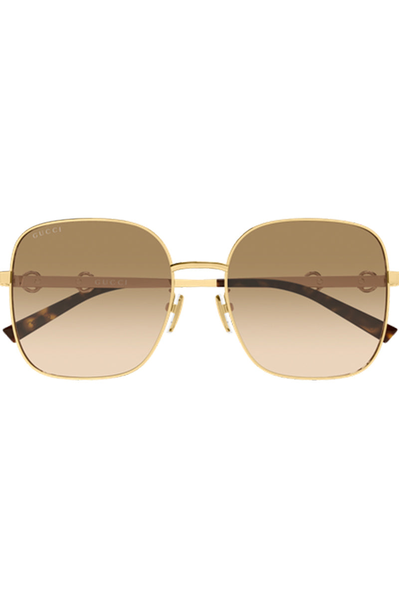 GG HORSEBIT DETAIL METAL SUNGLASSES