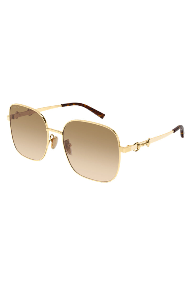 GG HORSEBIT DETAIL METAL SUNGLASSES
