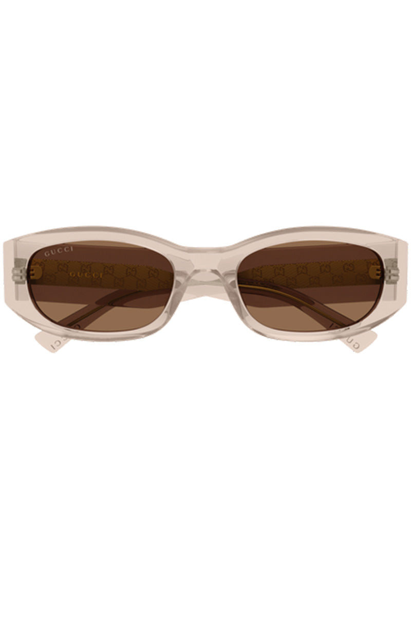 GUCCI TRANSPARENT SUNGLASSES