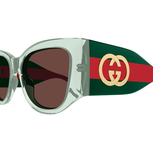 GG ICONIC POP WEB STRIPE SUNGLASSES