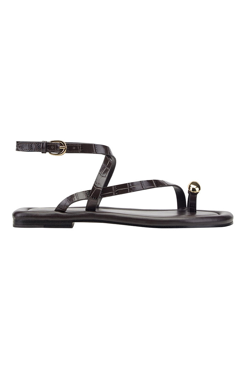 GYNNIE FLAT STRAPPY SANDAL