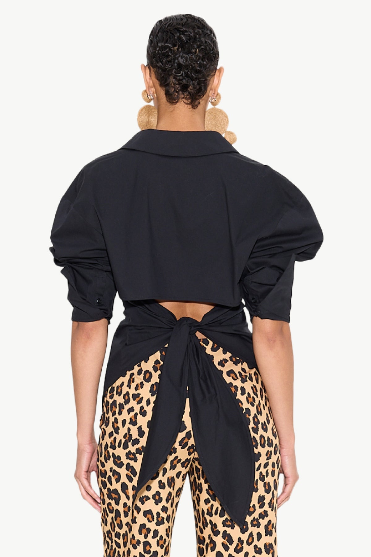 LOCH POPLIN BUTTON UP