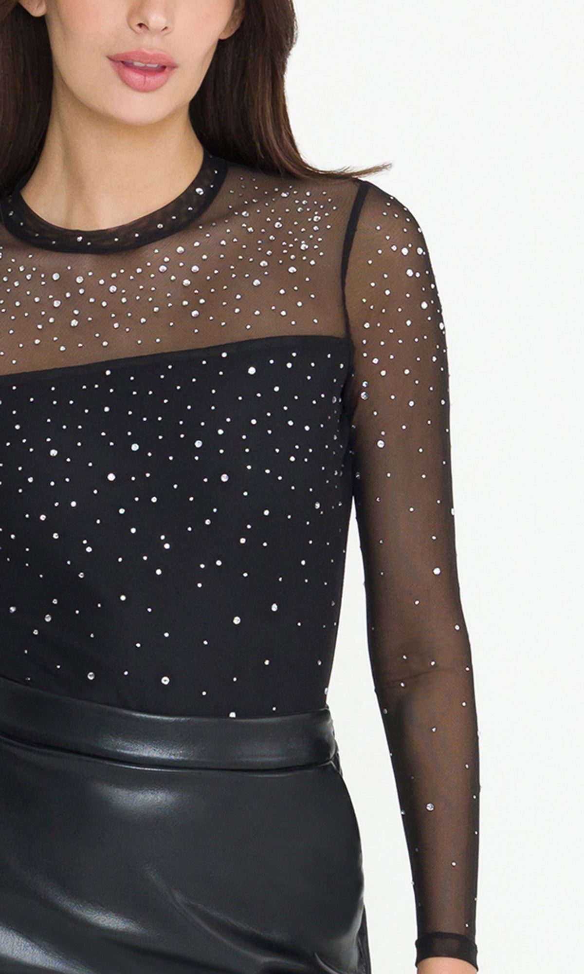 BRODY CRYSTAL BODYSUIT