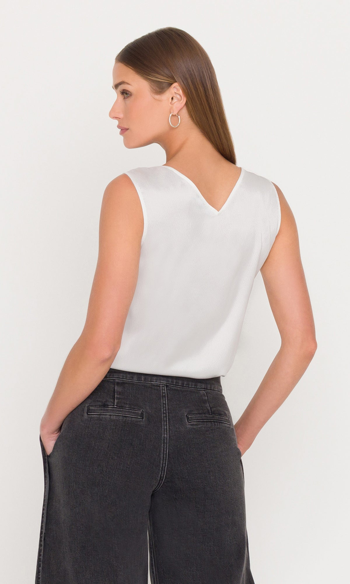 FAWN HAMMERED BLOUSE