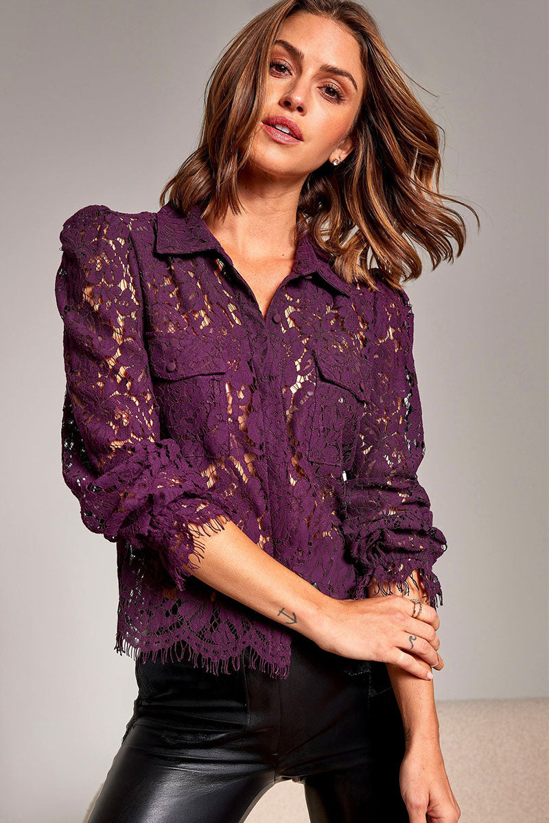 LINA LACE SHIRT