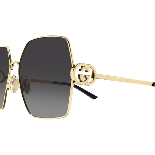 INTERLOCKING GG METAL SUNGLASSES