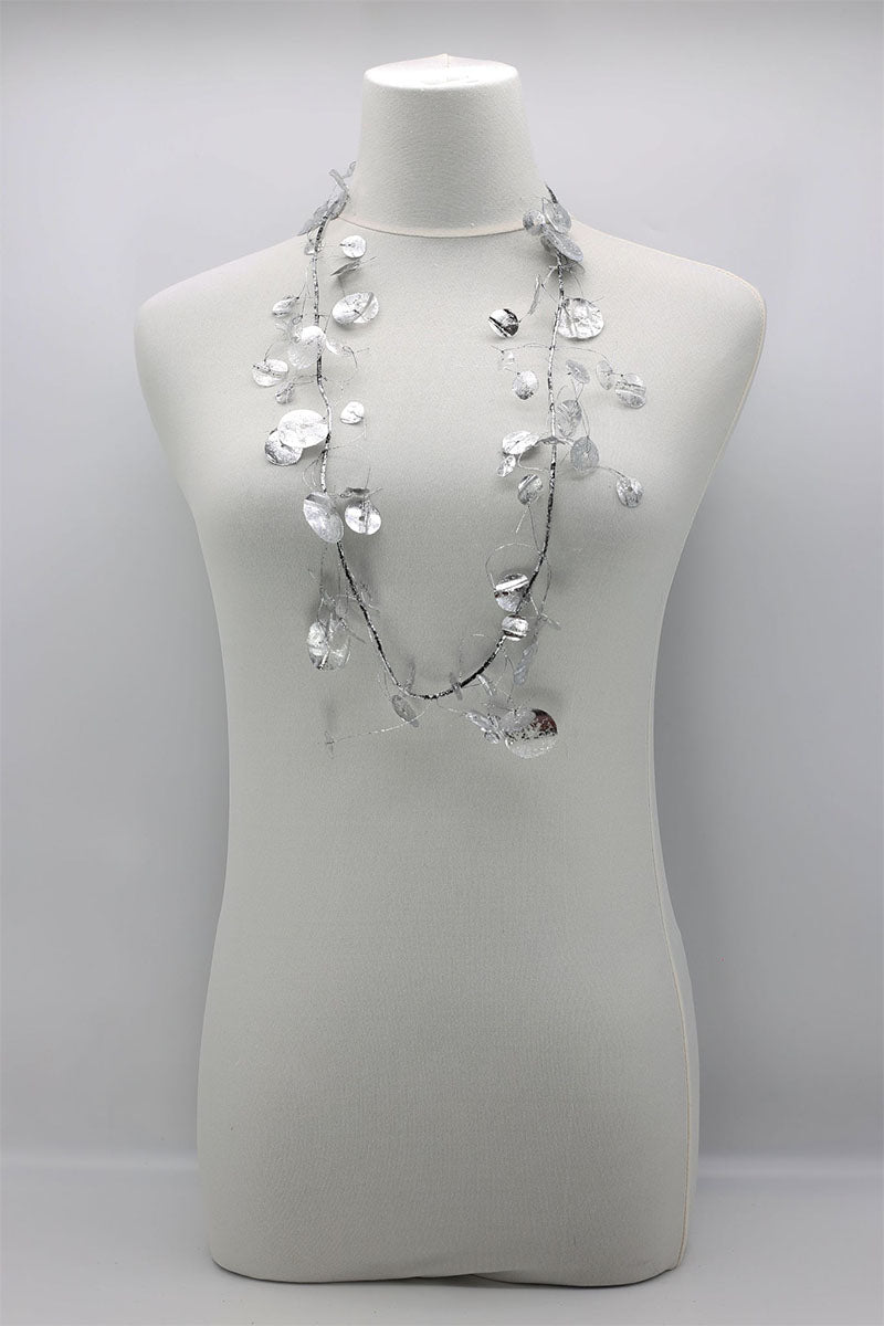 HANGING FLOWER BASKET NECKLACE