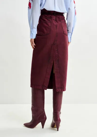 INCLUSIVE OVERDYE DENIM SKIRT