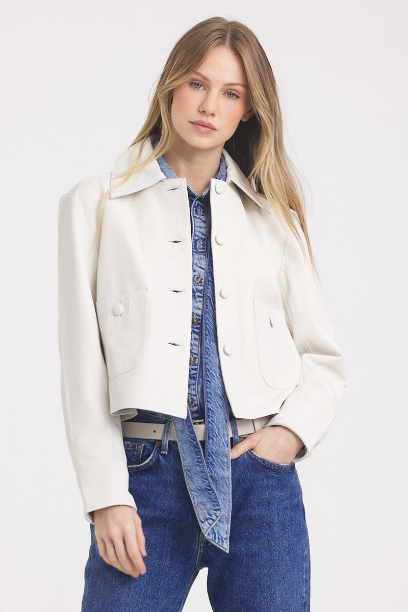 JULIE TWILL JACKET