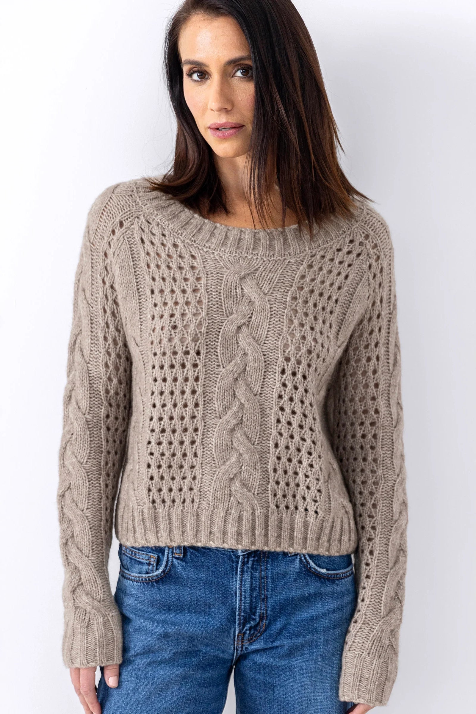 GO OPEN AIR SWEATER