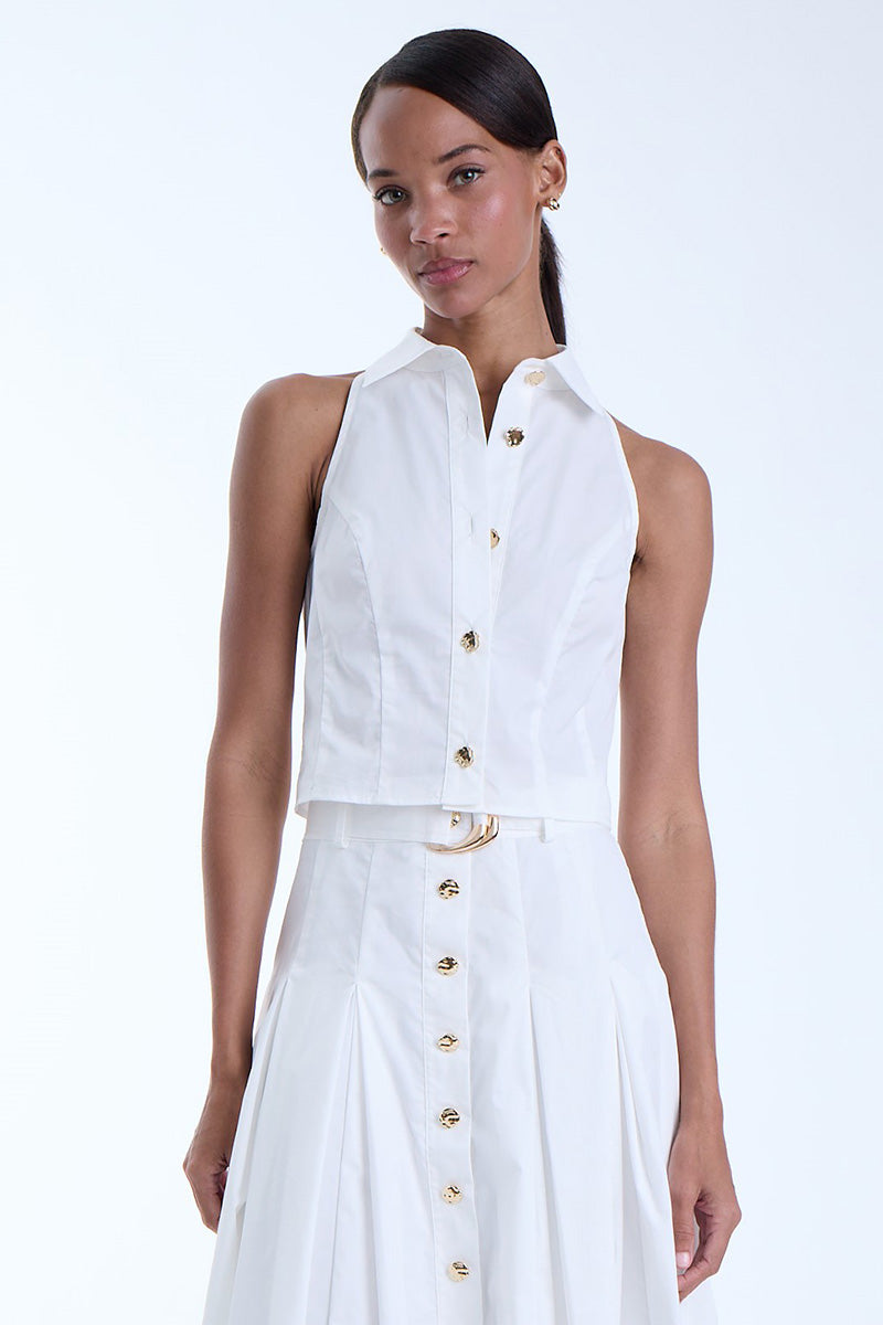 POPPY SLEEVELESS TOP