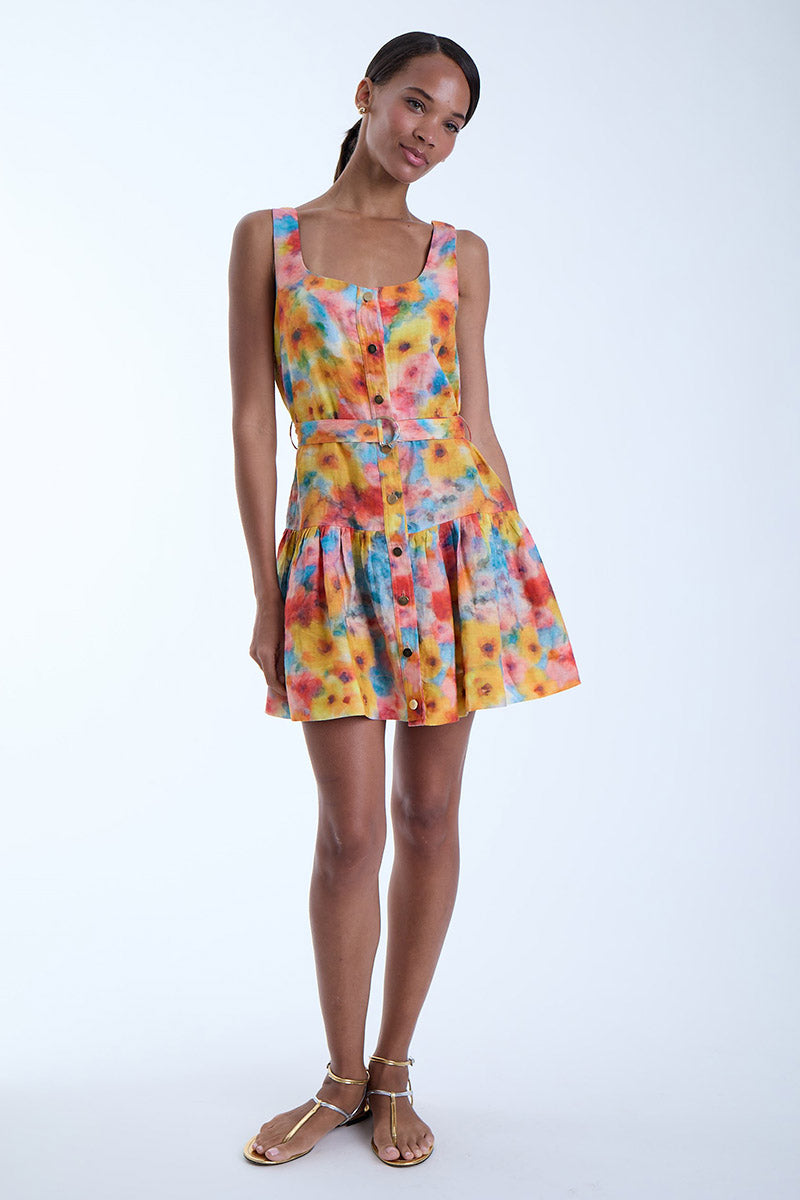 JUNE PRINT MINI DRESS