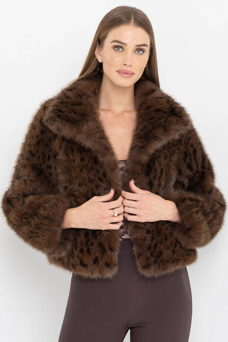 LEXY FAUX FUR JACKET