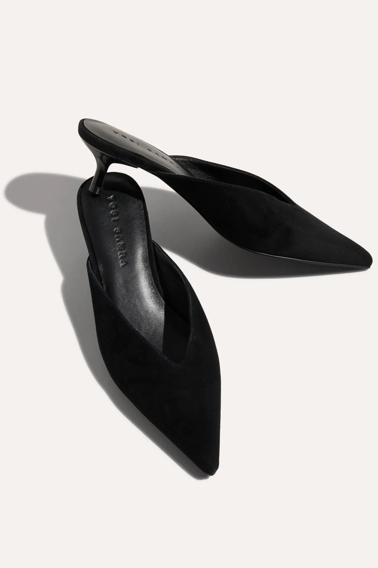 NOLITA SUEDE KITTEN HEEL