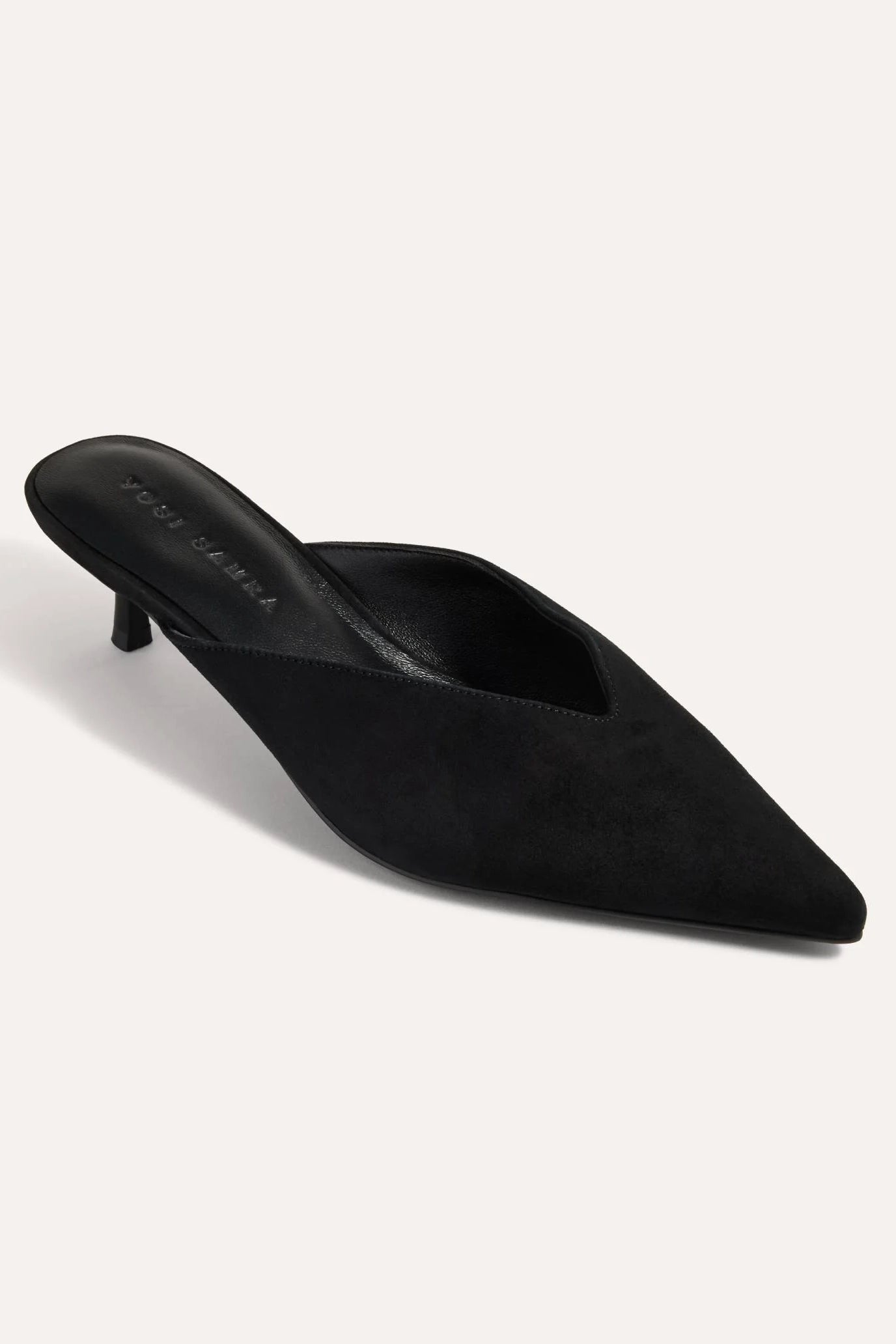 NOLITA SUEDE KITTEN HEEL