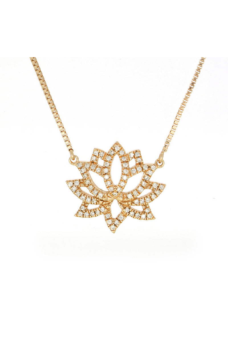 BLOOMING LOTUS NECKLACE