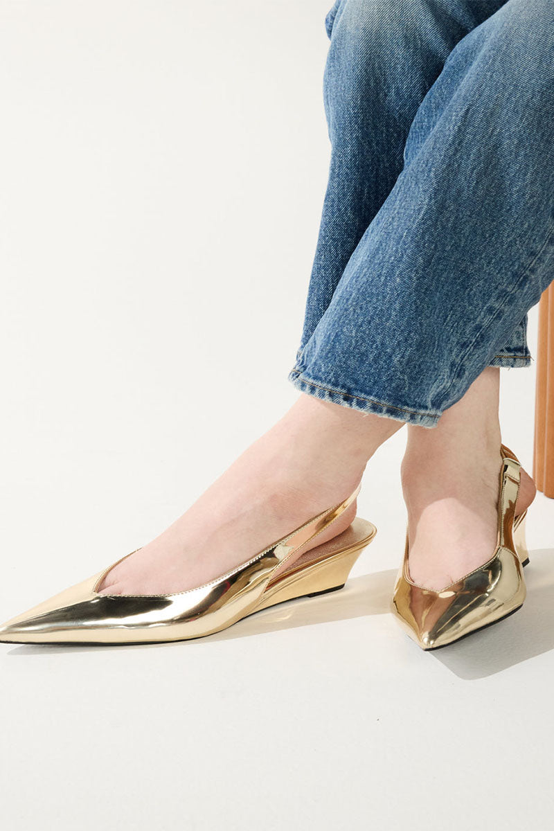 PHOEBE SLINGBACK WEDGE