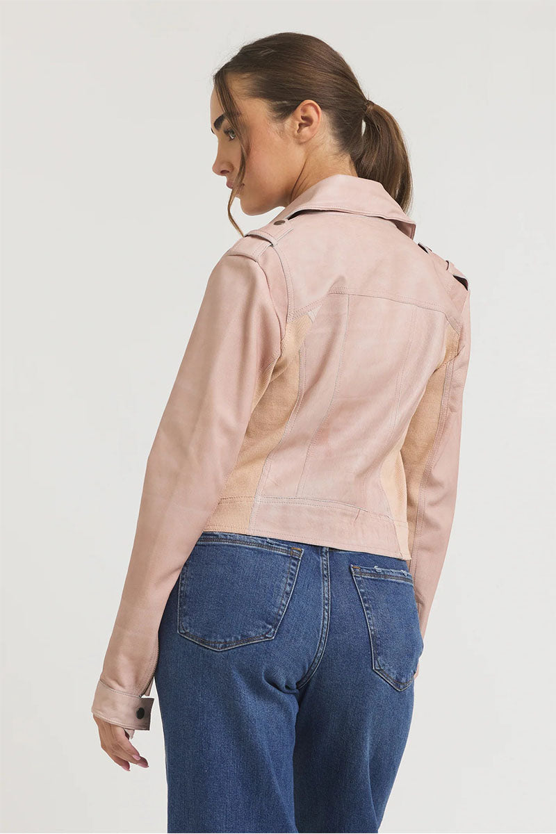PIPER PATINA LEATHER JACKET
