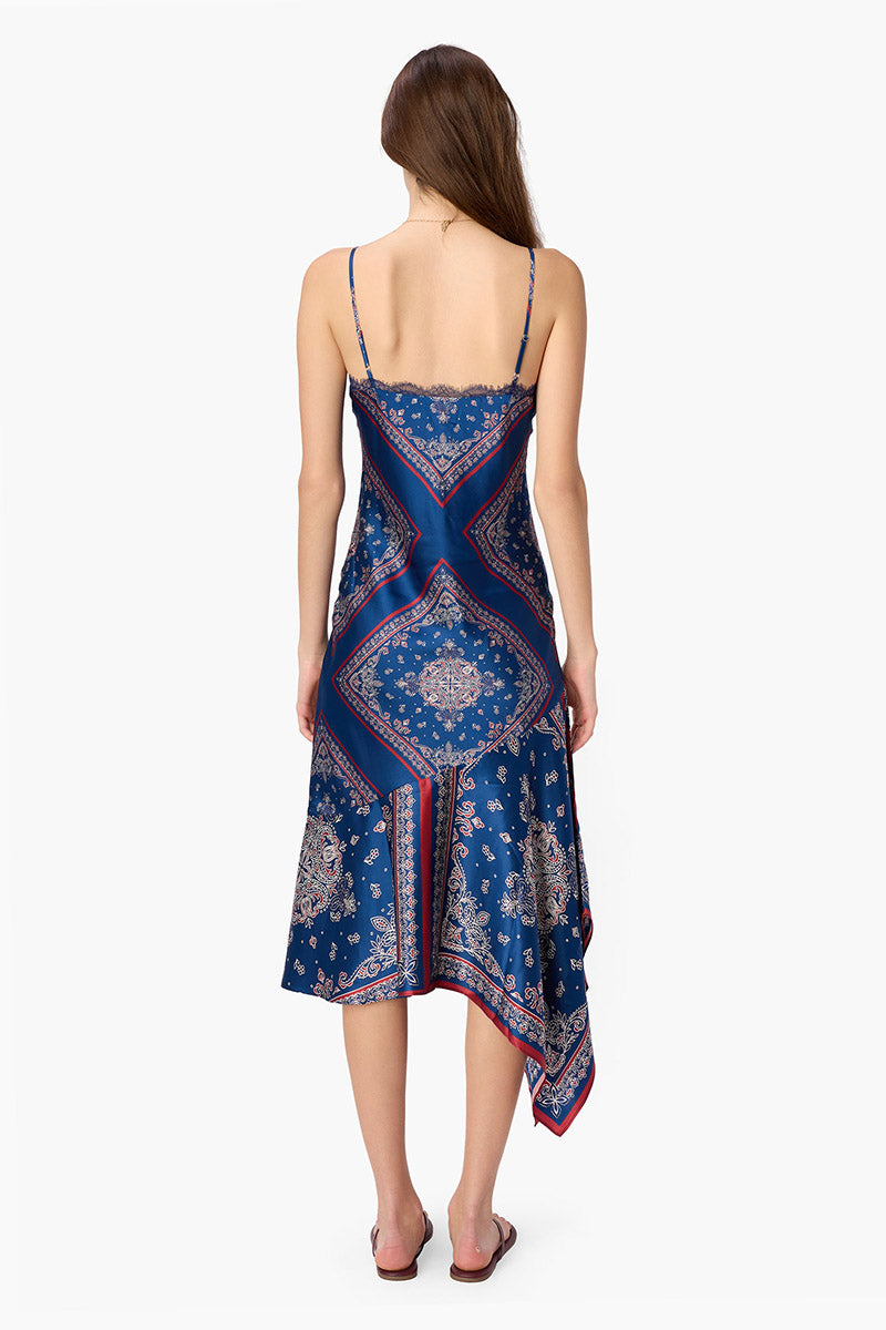 BECKY LACE TRIM DRESS