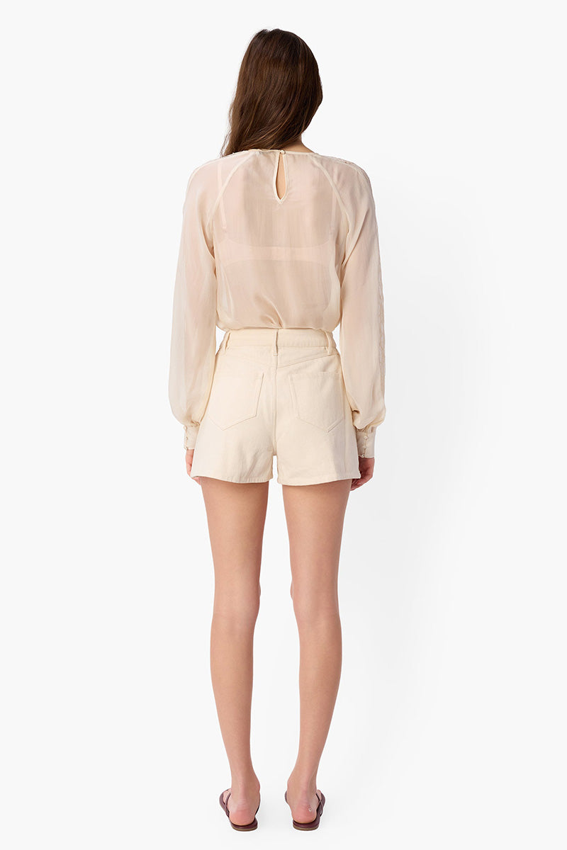MILAGROS SILK BLOUSE