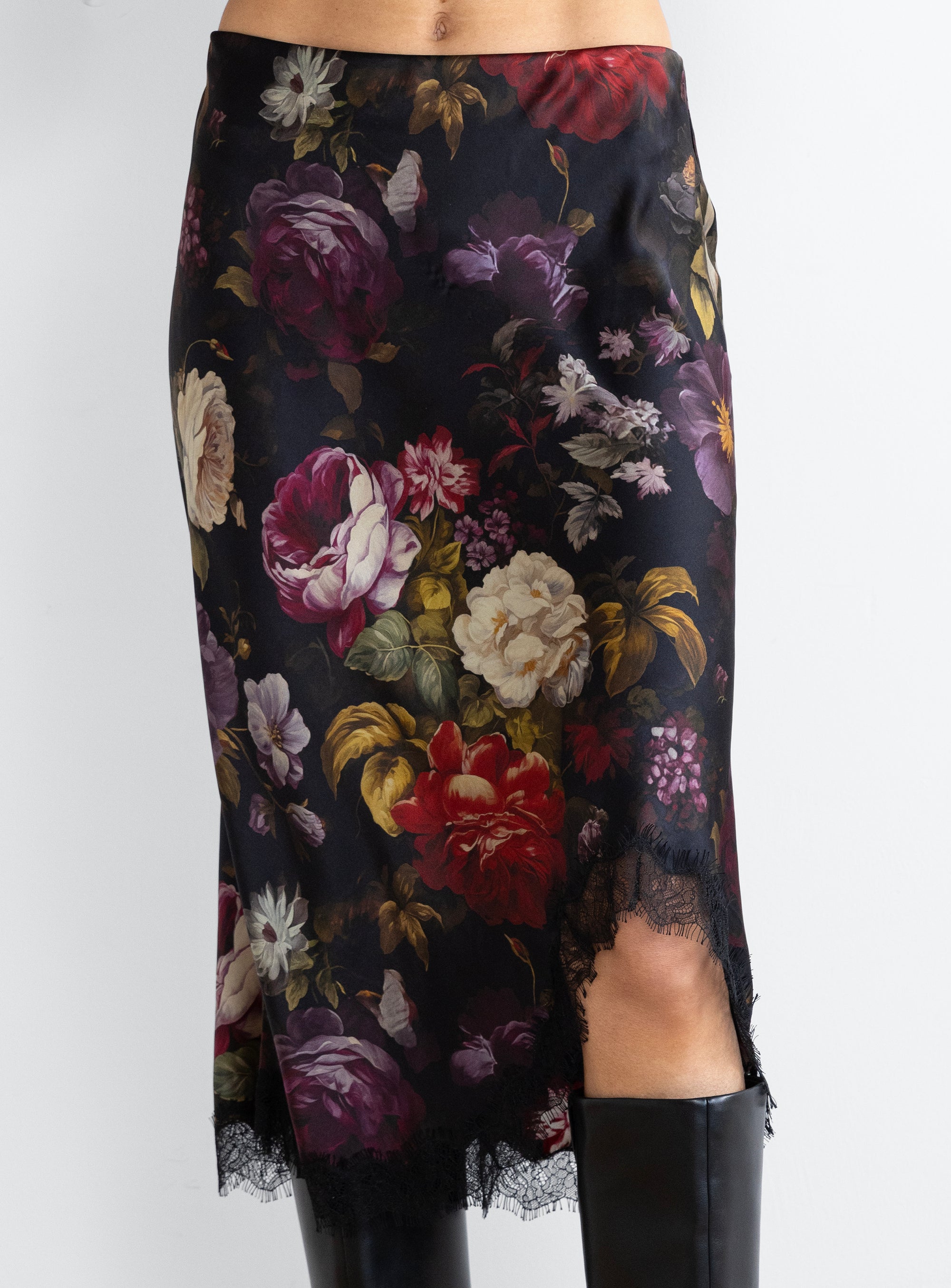 GO LACEY LE SKIRT PRINTED