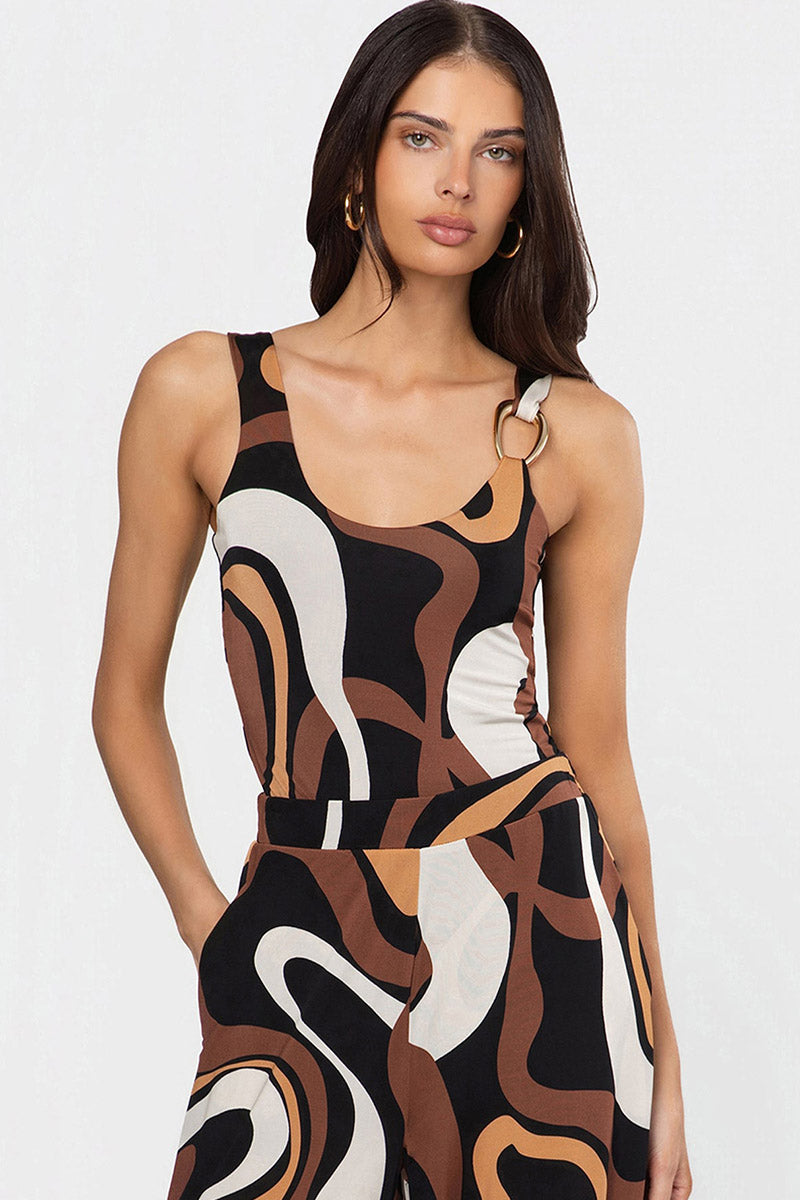 MARIUS GEO SHEEN JERSEY BODYSUIT