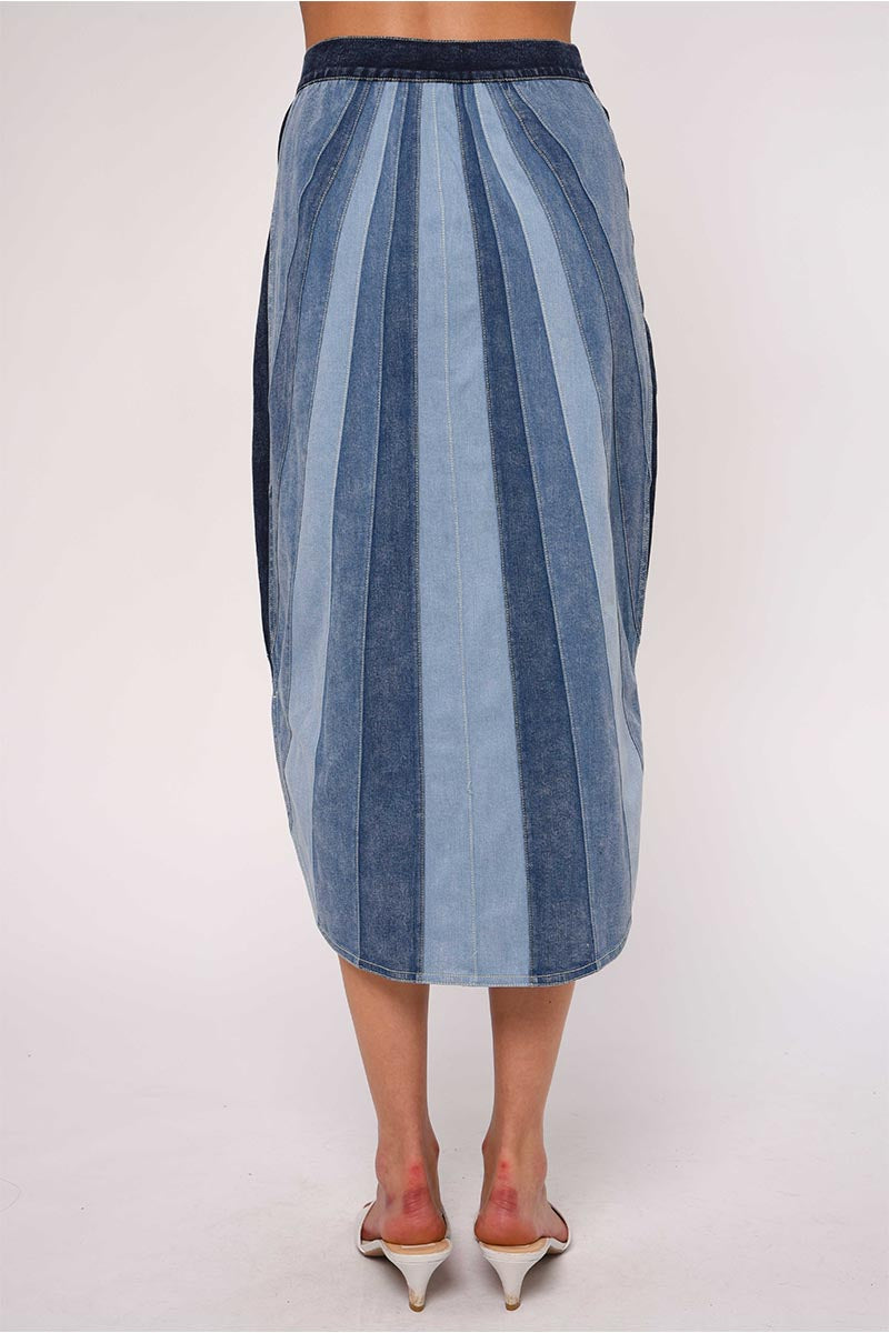 APOLLINE MIDI SKIRT