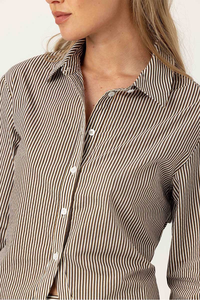 STRIPED ASTER SHIRT