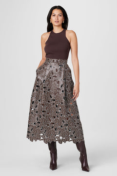 TOCCIN - Stacy Lace Skirt - Tuni