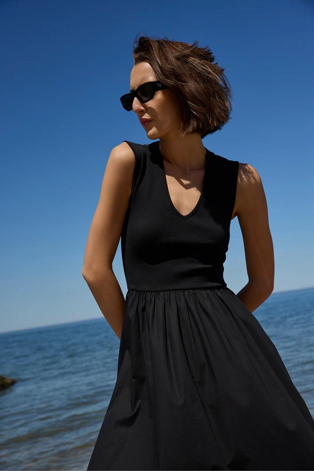 THE V-NECK RSVP DRESS