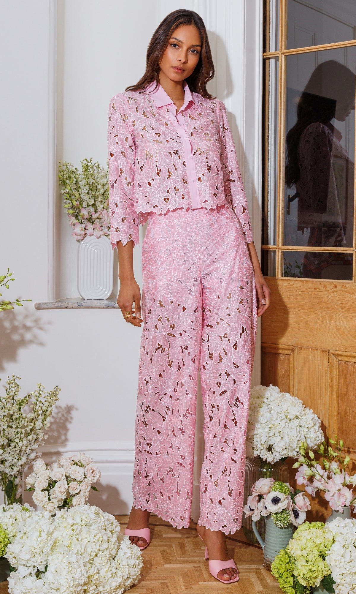 MAGGIE EMBROIDERED PANTS
