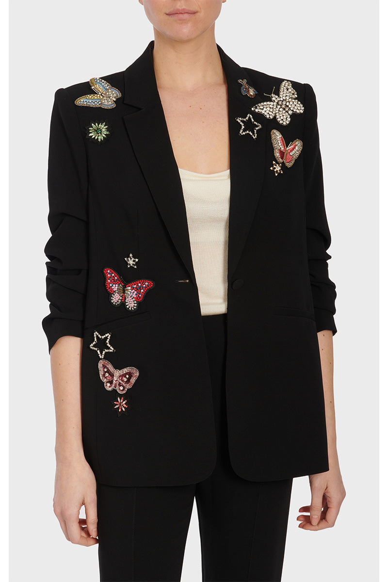 BUTTERFLY EMB KYLIE JACKET