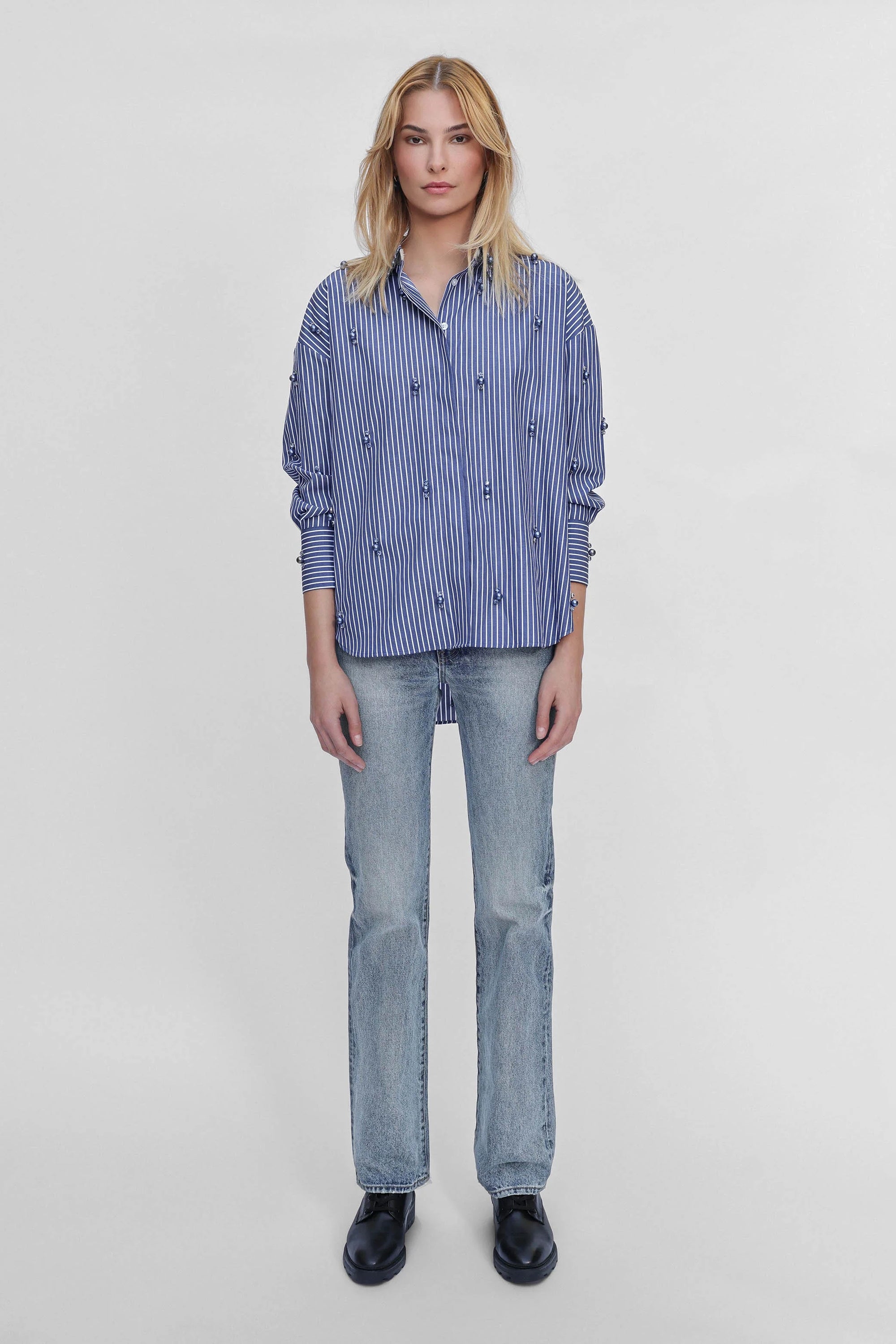 ECHO CRYSTAL BOYFRIEND SHIRT