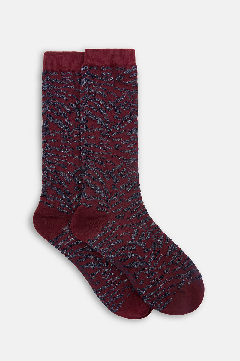 IFARI ZEBRA JACQUARD SOCKS