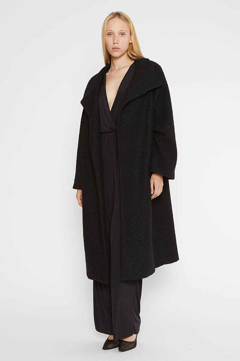 BOUCLE OVERCOAT