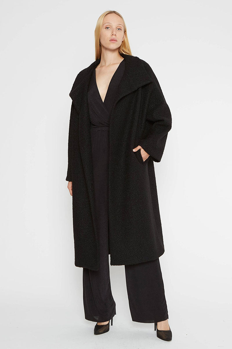BOUCLE OVERCOAT